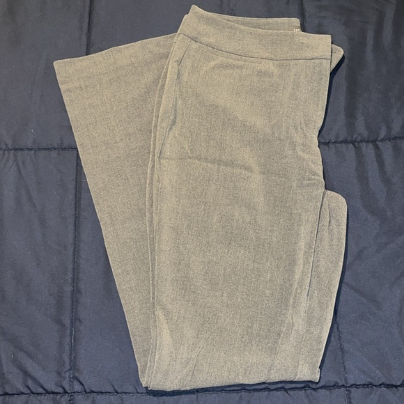 Grey Bootcut Slacks - Picture 1 of 1